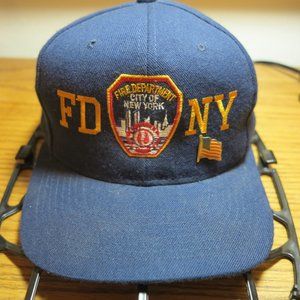 FDNY Hat with USA Pin